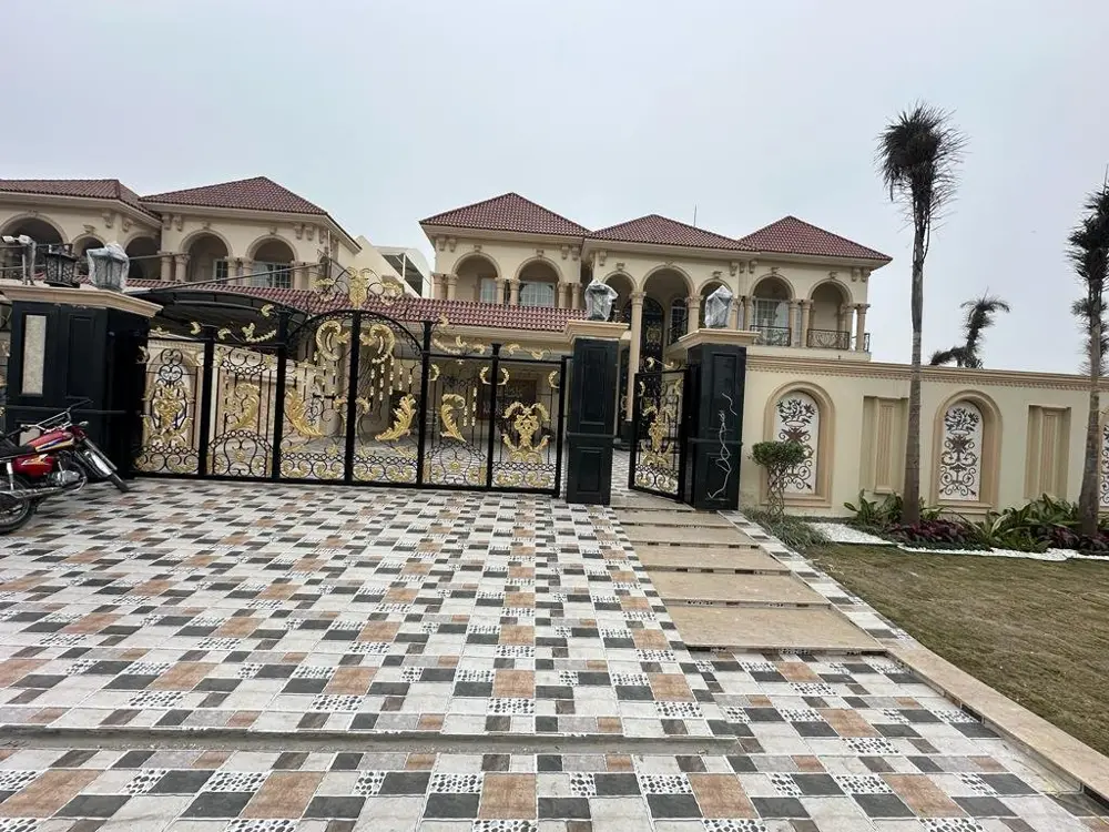 Villa 1 Gate Front - completed by HomeX Constructions, Lahore