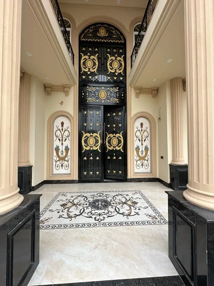 Villa 1 Entrance Door - completed by HomeX Constructions, Lahore