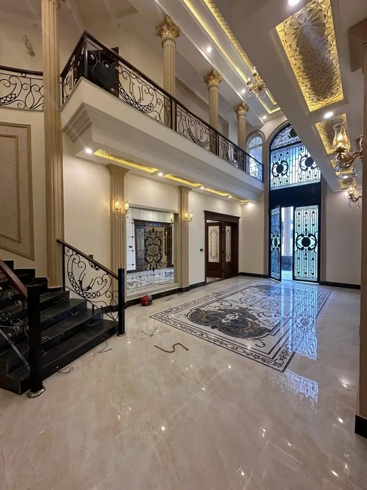 Villa 1 Double Height Lounge - completed by HomeX Constructions, Lahore