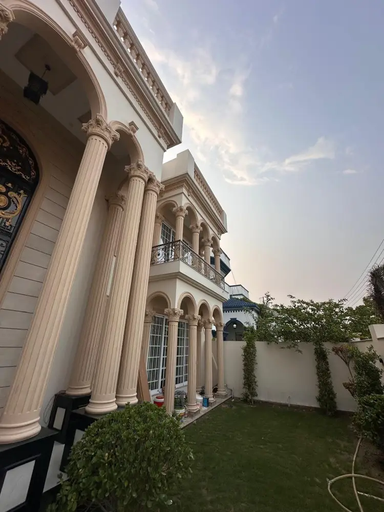 Villa 2 Exterior Columns - completed by HomeX Constructions, Lahore